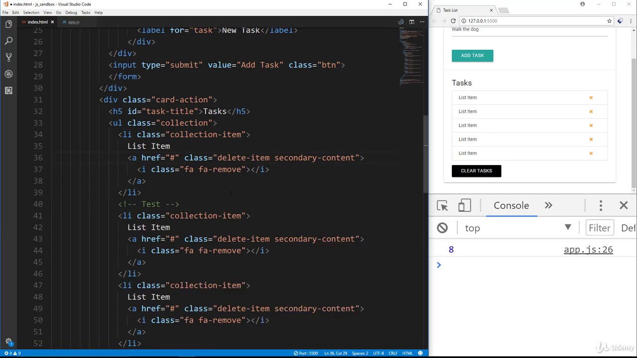 26. Traversing The DOM