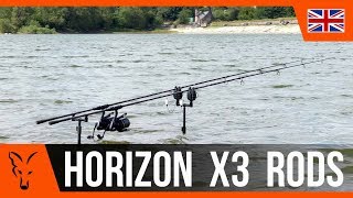 Fox Horizon X3 Univerzális Bojlis Horgászbot 360 cm 5,5 lbs 2 részes 50 mm videó