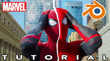 How I recreated a scene from Spider-Man No Way Home in Blender 3D | Tutorial