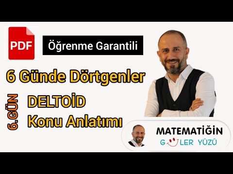 Geometri-20 | 8 Dakikada Deltoid Konu Anlatımı | Pdf | Öğrenme Garantili