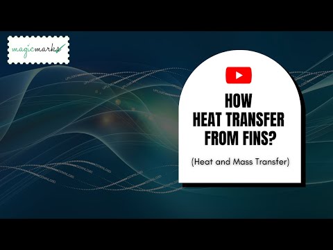 how heat transfer from fins magic marks youtube heat transfer fins