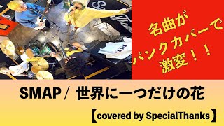 【もしもSMAPがパンクロックを掻き鳴らしたら】SMAP / 世界に一つだけの花【Melodic PUNK cover】#109