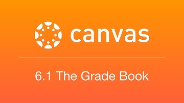 6.1L The Grade Book (Unit 6 Grades Canvas Lite)