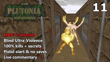The Plutonia Experiment - MAP11: Hunted - Blind Ultra-Violence 100%