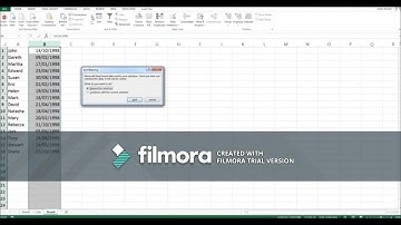 How to sort in Chronological Order using Microsoft Excel (Spreadsheet)