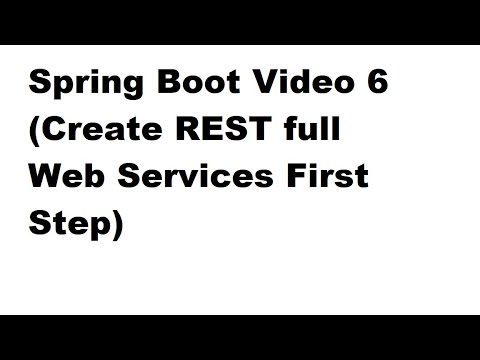 Spring Boot Video