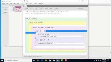 Numbers divisible by 5 or 6 but not both in Java