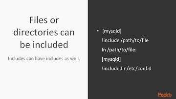 MySQL 8 for Administrators: Changing Configuration Parameters in my.cnf|packtpub.com