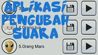 #Tutorial Aplikasi pengubah suara | Voice changer, ada suara orang mars screenshot 2