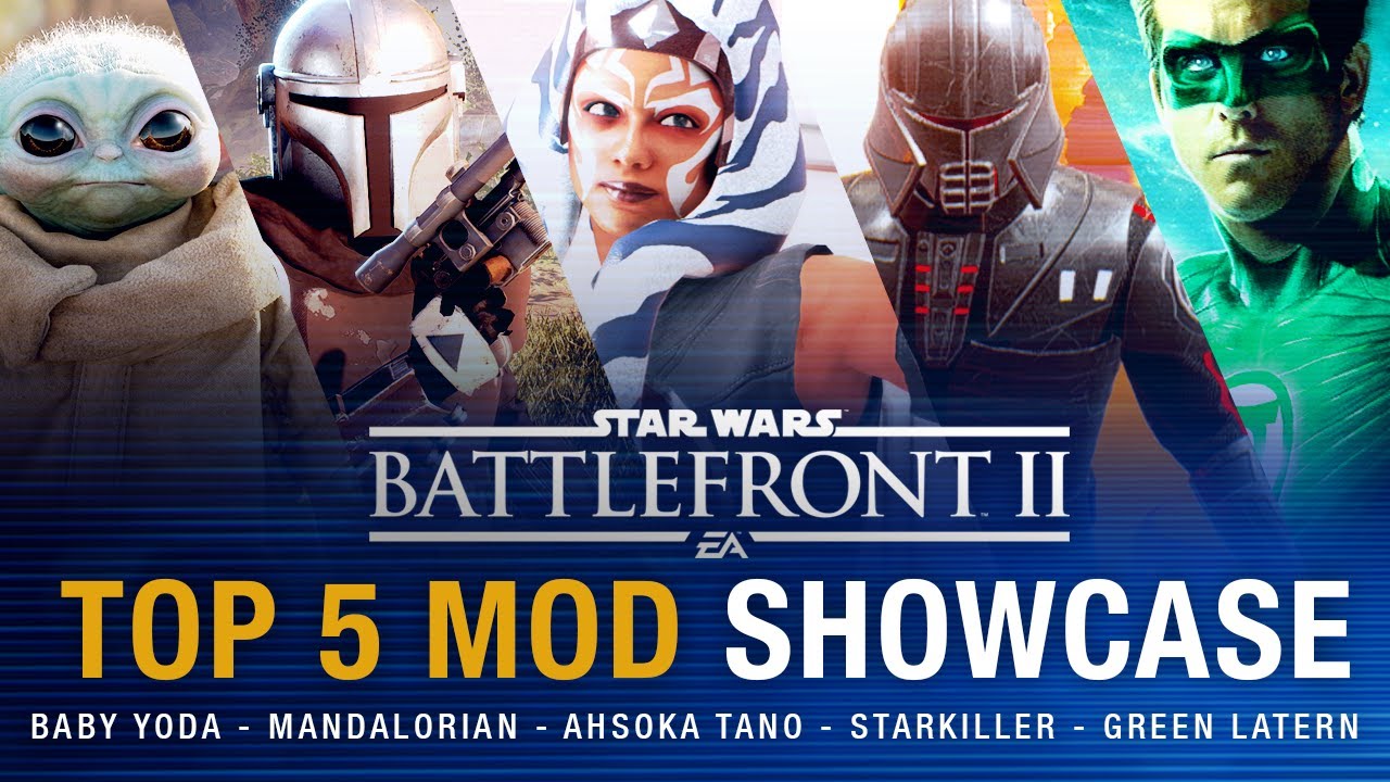TOP 5 Best Mods 8 (Feat. Ahsoka Tano) Battlefront 2 Mod Showcase
