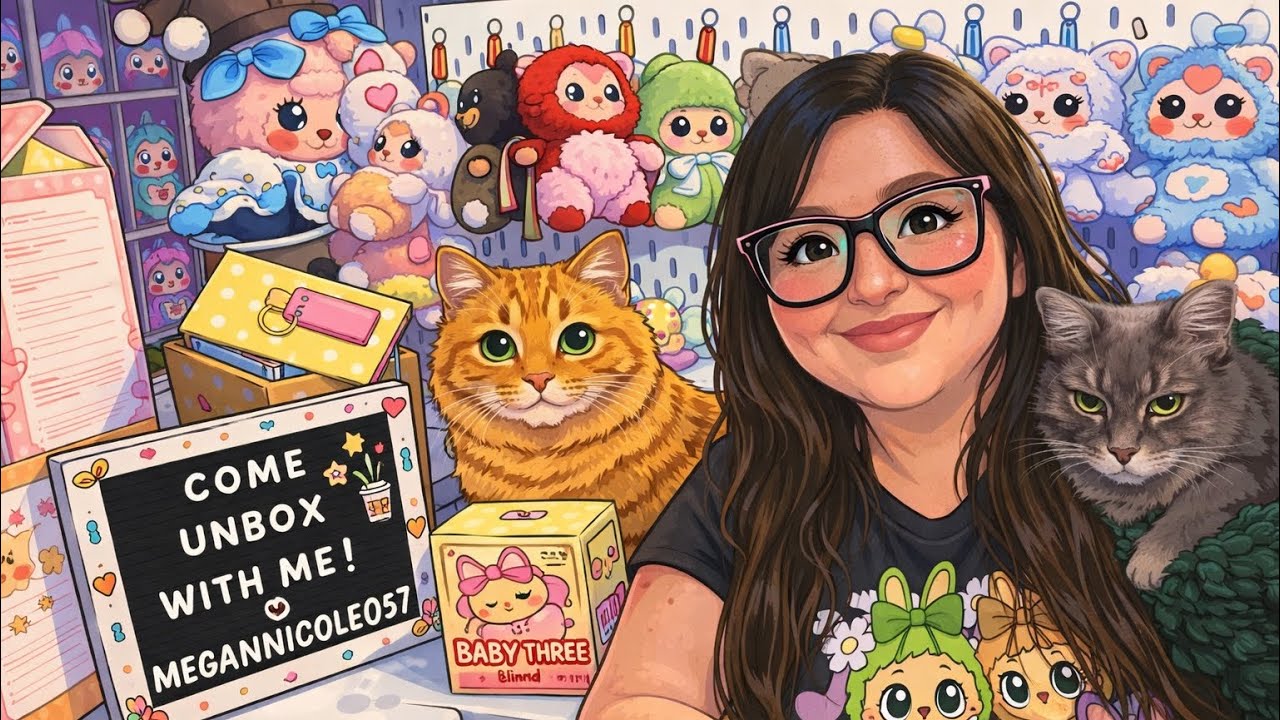 Baby three unboxing time and some random Labubu bags and other thangs! 