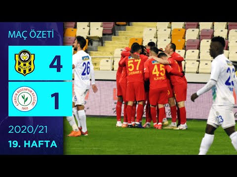 ÖZET: Y. Malatyaspor 4-1 Ç. Rizespor | 19. Hafta - 2020/21