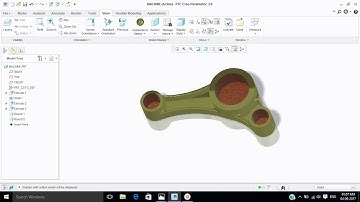 how to learn creo software 3.0 tutorial-16 (Hindi)