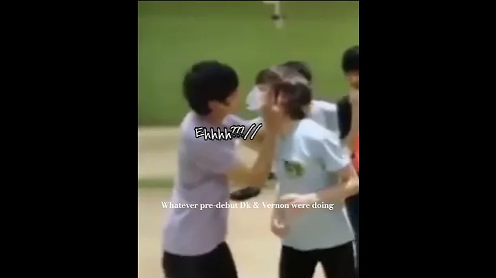 Whatever this was 🌚 #dk #vernon #seventeen #svt