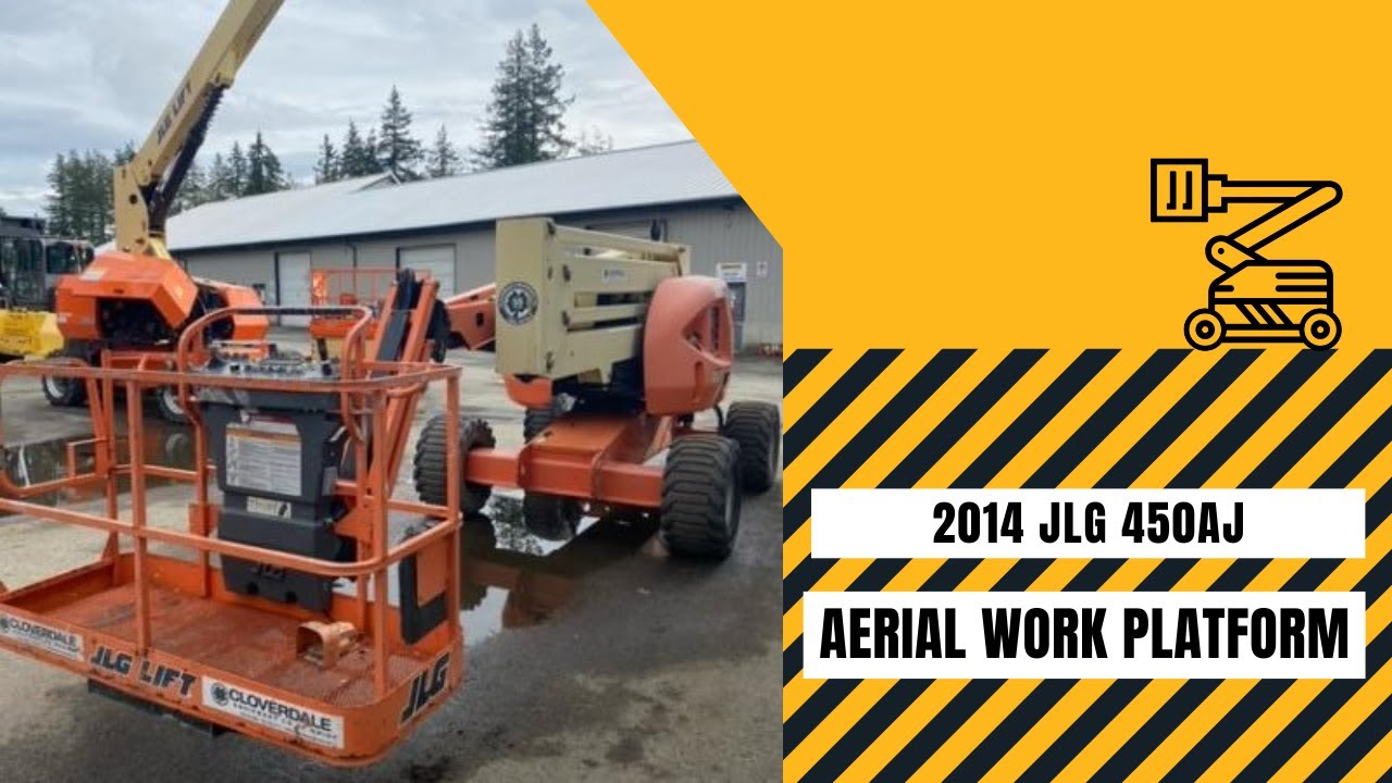 USED AERIAL WORK PLATFORM for Sale | 2014 JLG 450AJ  | Leavitt  [USED EQUIPMENT] 1-888-247-0567