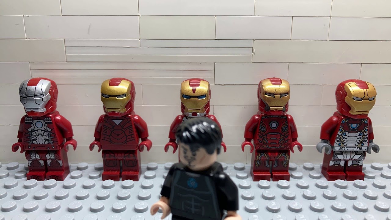 Lego Ironman Mark 50 Suit Up - Youtube