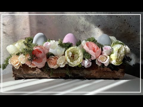 Wideo: Pamiątka Wielkanocna - Kompozycja Kwiatowa