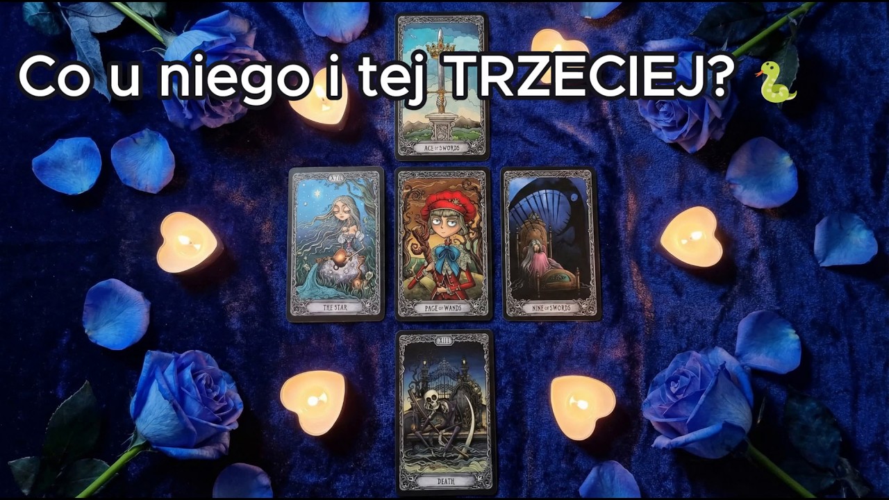 Co u niego i tej TRZECIEJ? 🐍 Czy jest tam szczęśliwy, czy żałuje?  tarot twinflame miłość