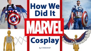 Custom MARVEL Cosplay mechanic wings costume, how we did it - by ETEREshop