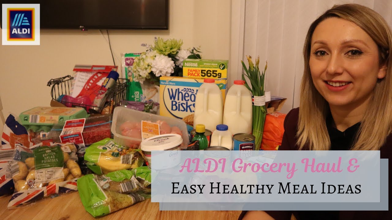 ALDI Grocery Haul & Healthy Easy Meal Ideas 5 Dinners & 5 Low Carb