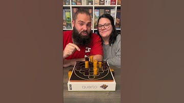 A New Connect 4?! #boardgame #games #couple