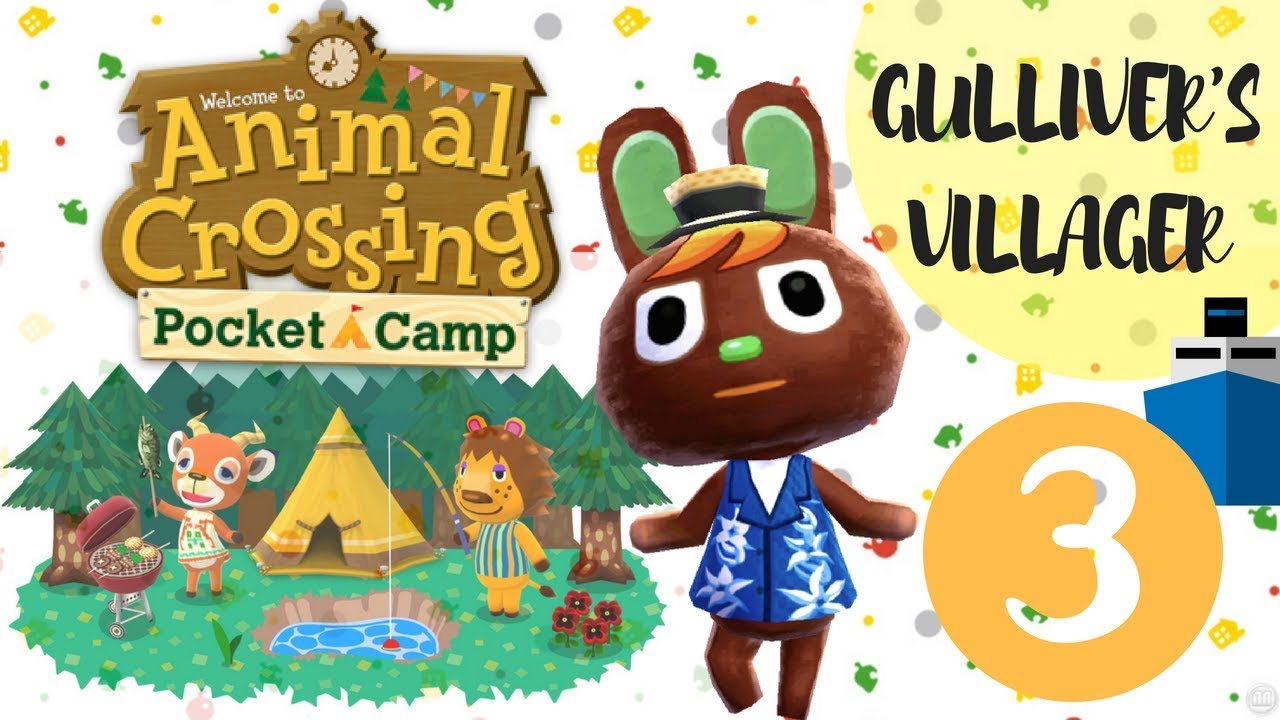 Animal Crossing Pocket Camp Gulliver's New Villager / Digby's Event