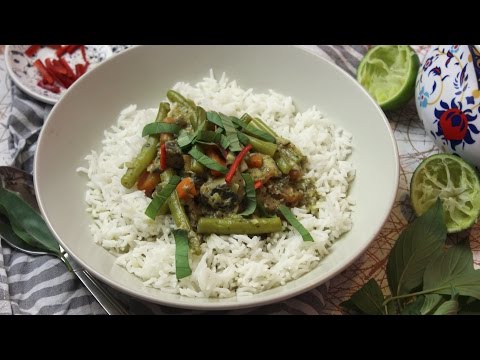 Thai-Gemüse-Curry Mit Reis/aus Dem Thermomix TM5/ HelloFresh Rezept (vegan)