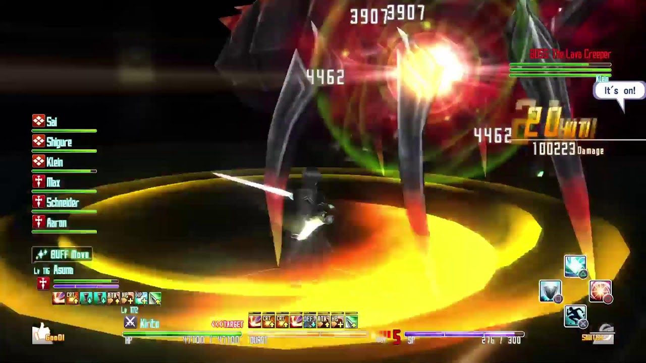 Sword art online part 25 let beat SAO boss battle   4 floors left