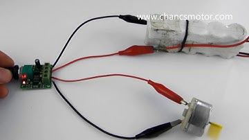 PWM DC Motor Speed Controller (1.8V 3V 5V 6V 12V 2A) and Switch function