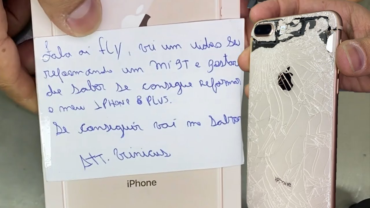 Restoration Destroyedr Iphone 8 Plus | Restauração iphone 8 Plus ...