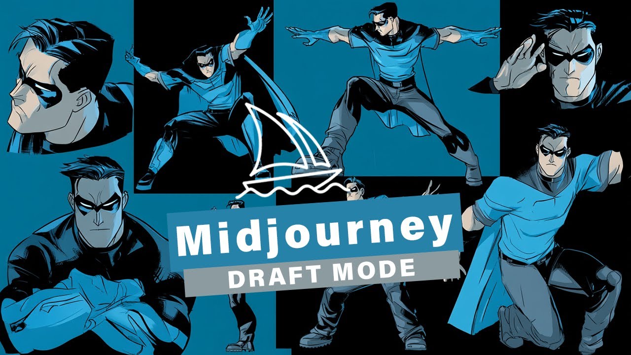NEW Draft Mode Feature in Midjourney - YouTube