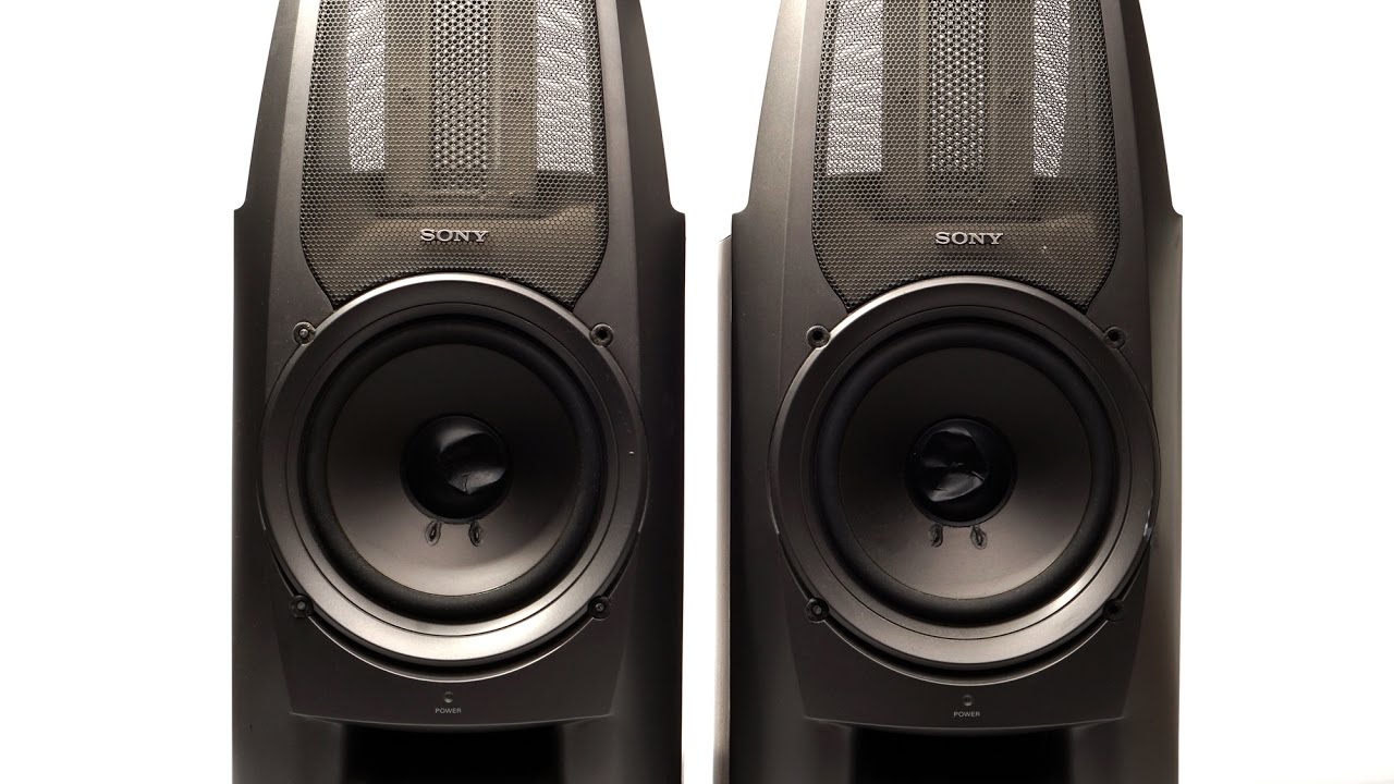 Sony SA-EX200 active speakers with 