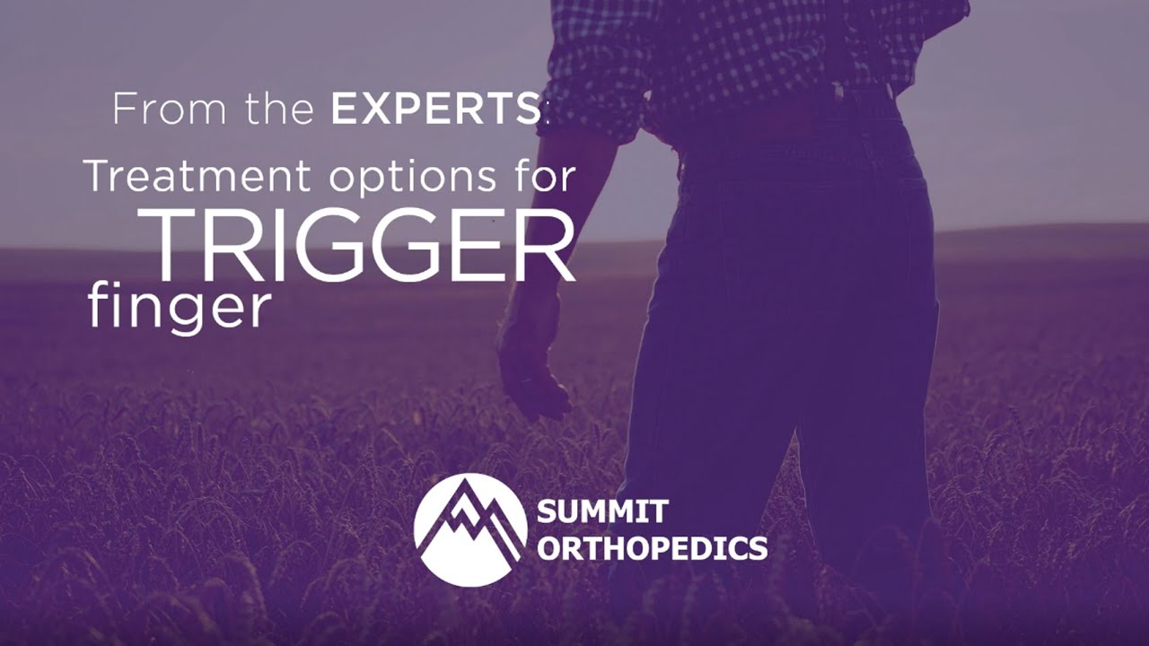 From the Experts Trigger Finger Treatment Options YouTube