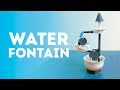 How to make beautiful WATER FOUNTAIN at home? 3D printer. Simple crafting. Easy diy