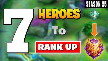 BEST HERO for SOLO RANK after the update (Season 25)