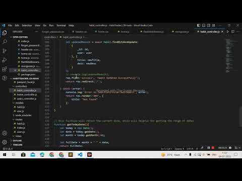 Habbit tracker app back end skill test-1(Coding Ninjas).