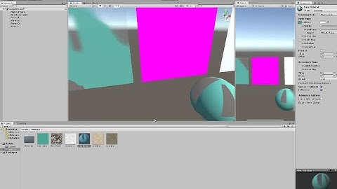 Unity standard material setup tutorial 1