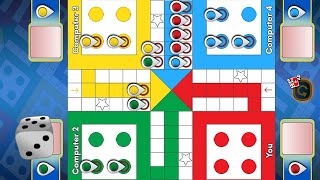 Ludo game in 4 players | Ludo King 4 players | Ludo gameplay #641 screenshot 4