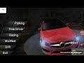 Jogando mercedes benz cla200 driving simulator