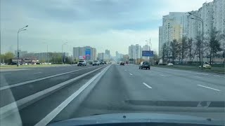 Поездка в Москву Киевское шоссе #стрим прямой эфир