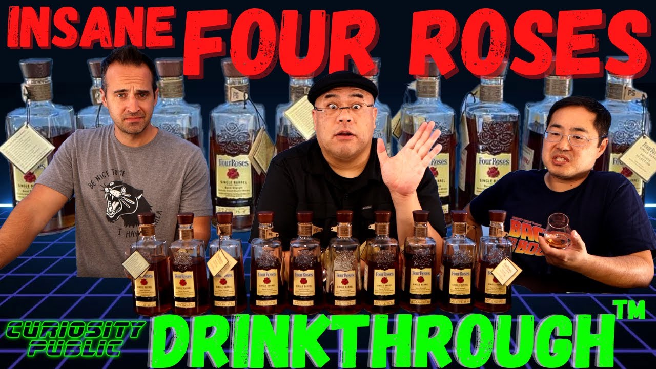 All 10 Four Roses Recipes! | Four Roses Drinkthrough | Curiosity Public ...