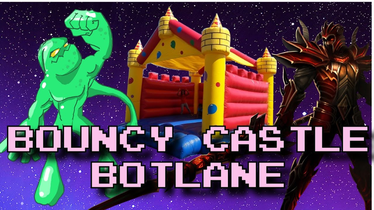 League of Legends Funny Moments - BOUNCY BOTLANE - Dutch