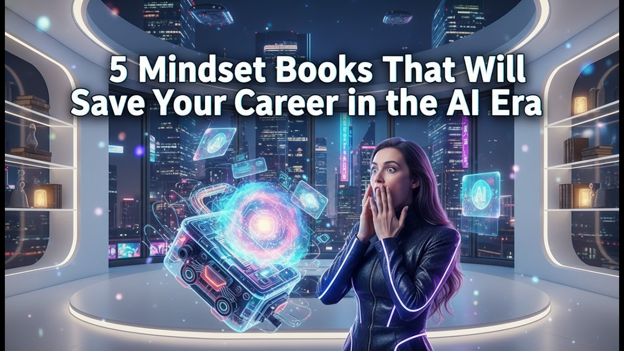 5 Mindset Books That Will Save Your Career in the AI Era