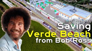 HAPPY TRAINS Arrive in Verde Beach | Fix for @CityPlannerPlays | Cities: Skylines