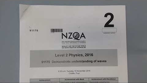 2016 Waves (NCEA Level 2)-Q3