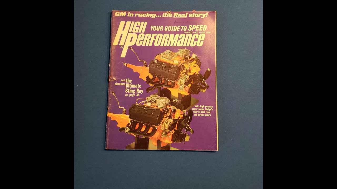 Hi Performance car magazine, bolt checkers & carburetor tuning