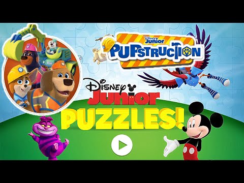 Disney Junior Puzzles! | Pupstruction