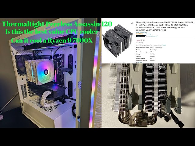 THERMALRIGHT PEERLESS ASSASSIN 120 NON ARGB / ARGB DUAL TOWER CPU