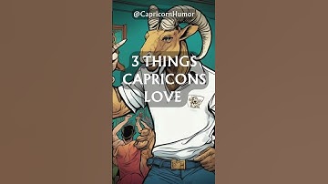 3 Things Capricorns♑️ Love❤️ #shorts #astrology