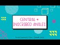 Central And Inscribed Angles High School Geometry Lesson 